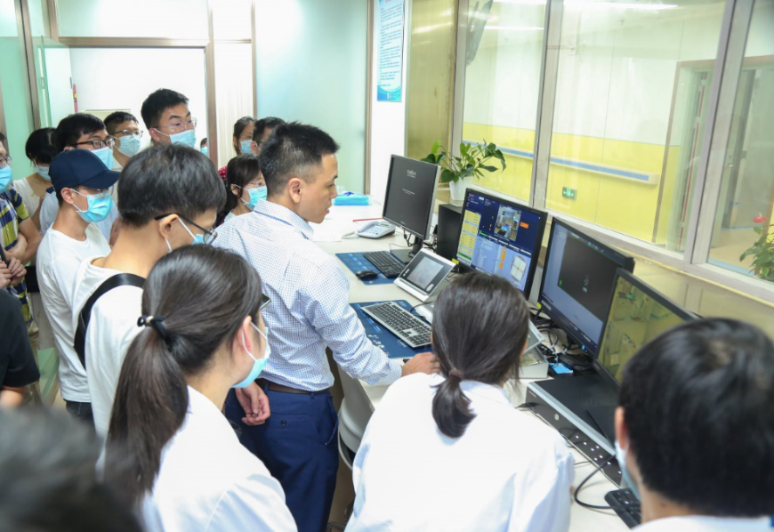 广州中医药大学金沙洲医院 多家公立三甲医院和私立医院参观我院国际肿瘤医